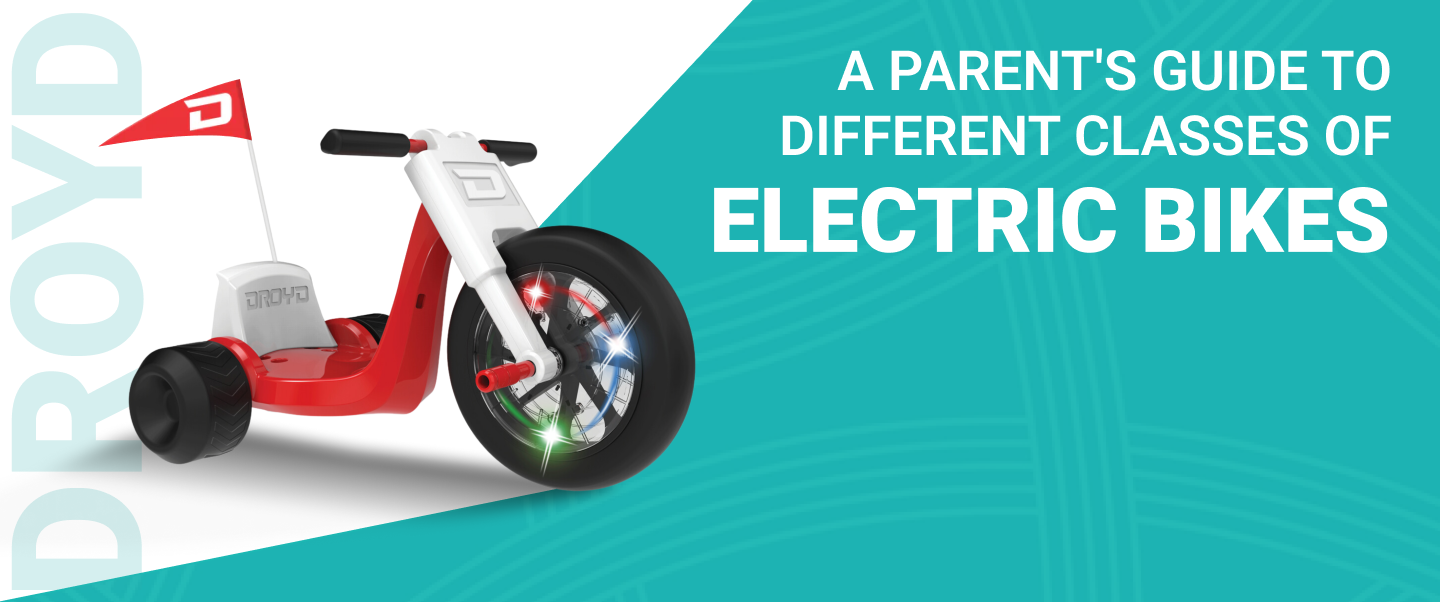 A Parent's Guide To Different Classes Of Electric Bikes