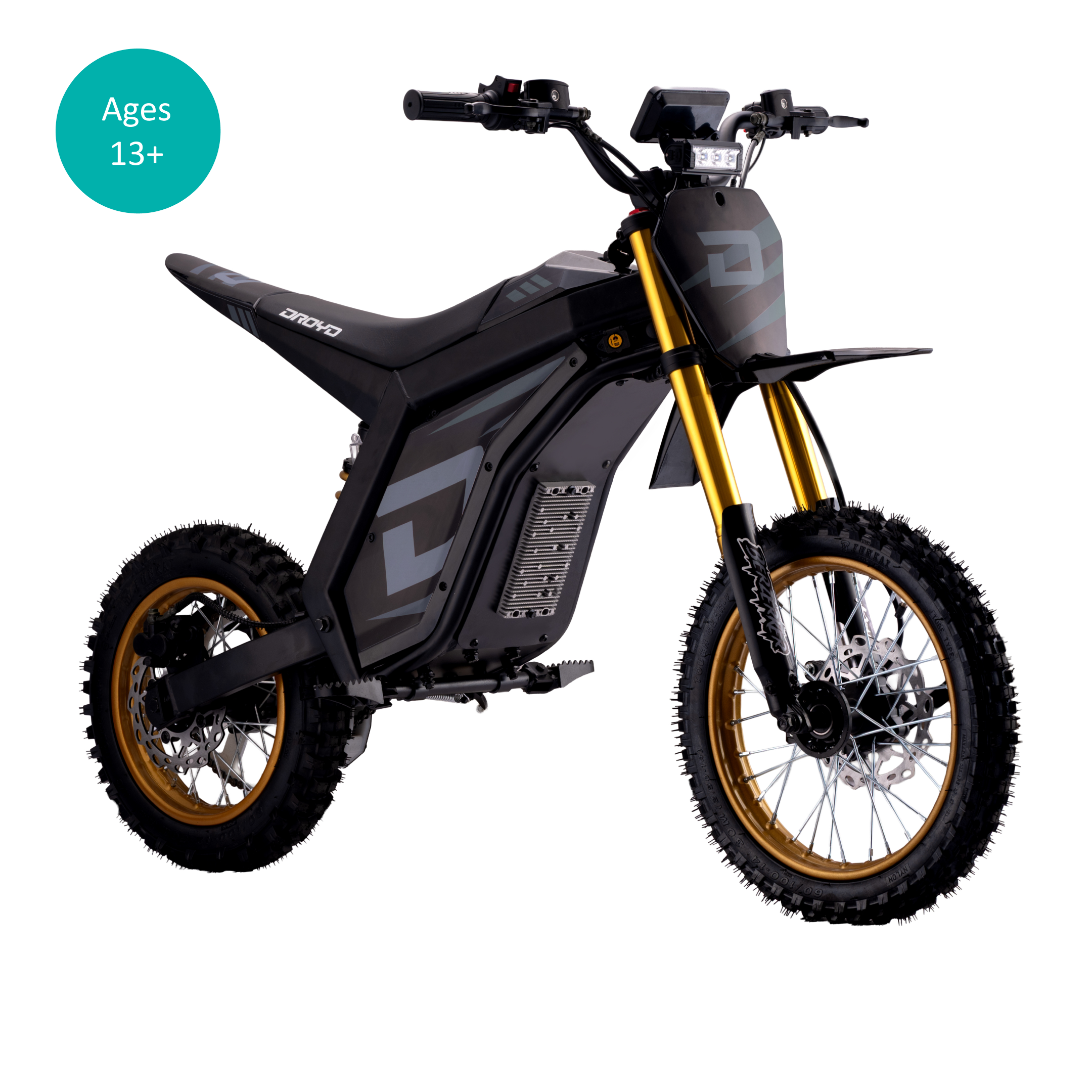 Droyd Berzerker Electric Dirt Bike | 42 MPH | 50 Mile Range | 48V