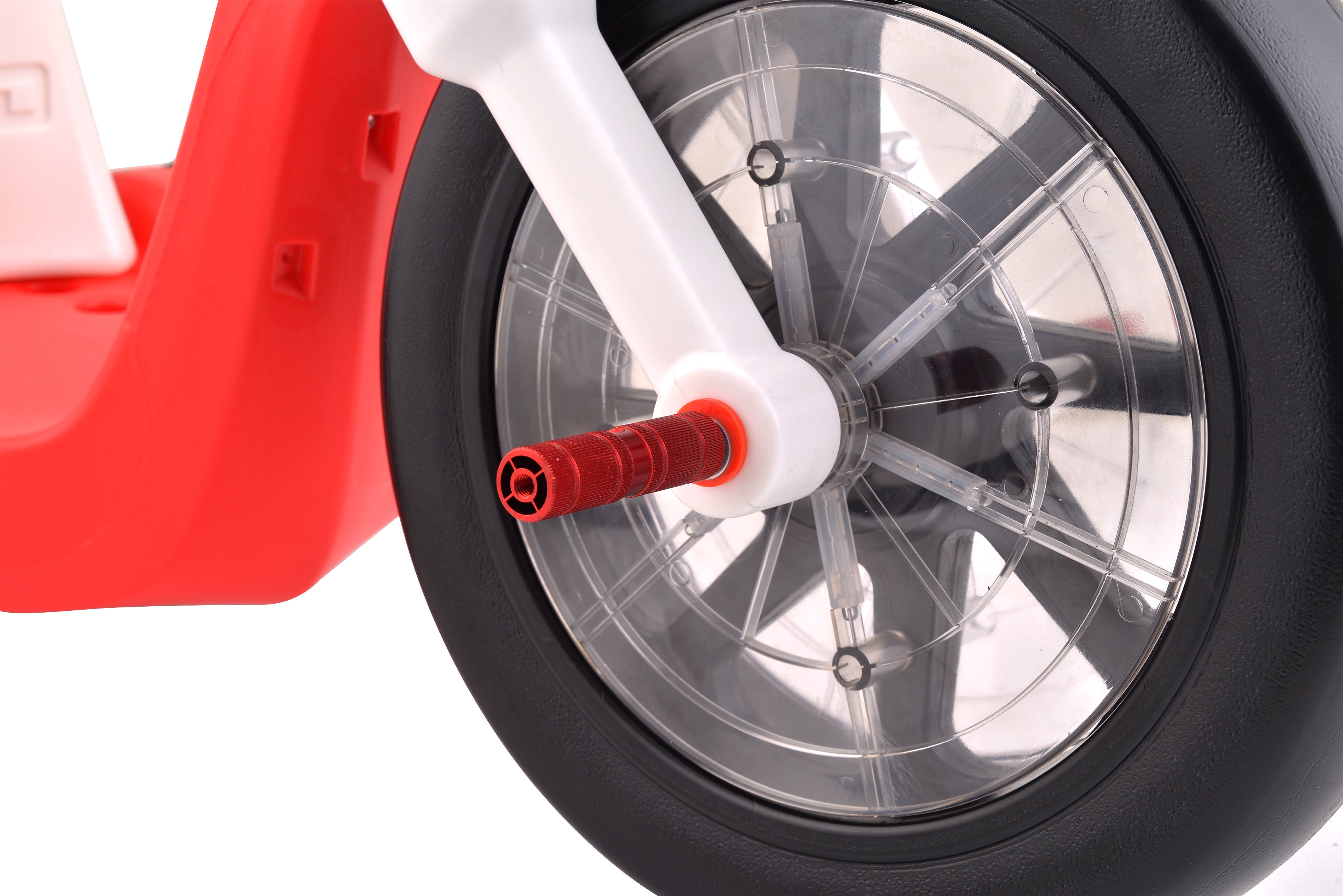 Romper product focusing on front big wheel